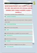 RHODE ISLAND PROPERTY AND CASUALTY ADJUSTER  TEST 2025- 2026 QUESTIONS WITH DETAILED VERIFIED  ANSWERS &lpar;100&percnt; CORRECT ANSWERS&rpar; &sol;ALREADY  GRADED A&plus;