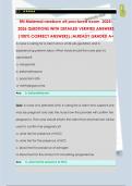 RN Maternal newborn ati proctored exam 2025- 2026 QUESTIONS WITH DETAILED VERIFIED ANSWERS  &lpar;100&percnt; CORRECT ANSWERS&rpar; &sol;ALREADY GRADED A&plus;