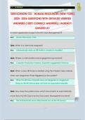 SERVICENOW CIS - HUMAN RESOURCES &lpar;NEW YORK&rpar; 2025- 2026 QUESTIONS WITH DETAILED VERIFIED  ANSWERS &lpar;100&percnt; CORRECT ANSWERS&rpar; &sol;ALREADY  GRADED A