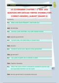 US GOVERNMENT CHAPTERS 1-2 2025- 2026  QUESTIONS WITH DETAILED VERIFIED ANSWERS &lpar;100&percnt;  CORRECT ANSWERS&rpar; &sol;ALREADY GRADED A&plus;