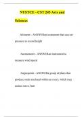 NYSTCE CST 245&colon; Arts and Sciences Study Guide