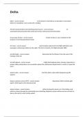 Delta Complete Exam Study Actual Questions With Correct Detailed Answers&period;