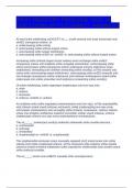 ARRT REGISTRY PRACTICE TEST &num;1 QUESTIONS WITH CORRECT ANSWERS