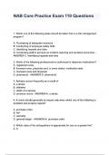 NAB Core Practice Exam 110 Questions and answers&period;