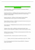 QASP Autism Core Knowledge Exam 2024&sol;2025 With Complete Questions And Correct Answer
