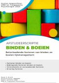 BUNDEL - Twee geslaagde scripties toegepaste psychologie over boeien en binden medewerkers 2021 en 2024