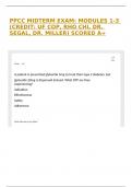 PPCC MIDTERM EXAM&colon; MODULES 1-3 &lpar;CREDIT&colon; UF COP&comma; RHO CHI&comma; DR&period; SEGAL&comma; DR&period; MILLER&rpar; SCORED A&plus;