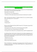 Test - CLM 017 Risk Management Exam 2024&sol;2025 With Complete Questions And Correct Answer