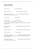 Delta Airlines Certification Review Exam Questions With  Multiple Choices And Answers&period;