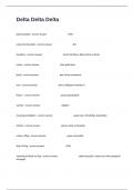 Delta Delta Delta Certification Exam Questions And Correct Detailed Answers&period;