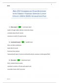 BIOS 252 CHAMBERLAIN EXAM QUESTIONS WITH CORRECT VERIFIED ANSWERS LATEST UPDATE &lpar;2024&sol;2025&rpar; GUARANTEED PASS