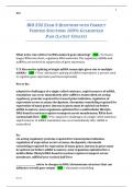 BIO 252 EXAM 3 QUESTIONS WITH CORRECT VERIFIED SOLUTIONS 100&percnt; GUARANTEED PASS &lpar;LATEST UPDATE&rpar;
