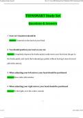 TeenSmart Study Set Exam 2025 Questions and Answers &lpar;2025 &sol; 2026&rpar; &lpar;Verified Answers&rpar;