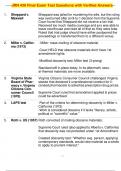 JRN 430 Final Exam Test Questions with Verified Answers