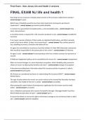 Final Exam - New Jersey Life and Health 2 versions