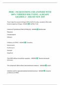 PEBC &vert; 296 QUESTIONS AND ANSWERS WITH 100&percnt; VERIFIED SOLUTIONS &vert; ALREADY GRADED A&plus; &vert; BRAND NEW 2025