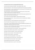Exam Bank for Muscular System- Latest Update 2025 &lpar;Already Passed&rpar;