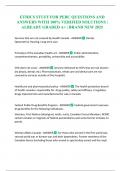 ETHICS STUFF FOR PEBC QUESTIONS AND ANSWERS WITH 100&percnt; VERIFIED SOLUTIONS &vert; ALREADY GRADED A&plus; &vert; BRAND NEW 2025