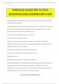 ENROLLED AGENT PRT 3 &lpar;2 OF 4&rpar; QUESTIONS AND ANSWERS 100&percnt; PASS