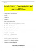 Enrolled Agent - Exam 1 Questions and Answers 100&percnt; Pass