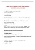 ENGR 301 EXAM QUESTIONS AND CORRECT ANSWERS 100&percnt; VERIFIED