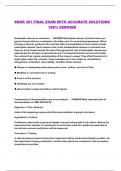 ENGR 301 FINAL EXAM WITH ACCURATE SOLUTIONS 100&percnt; VERIFIED
