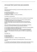 CPA EXAM PREP QUESTIONS AND ANSWERS