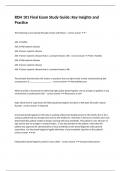 RDH 101 Final Exam Study Guide&colon; Key Insights and Practice