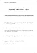 BICSI Practice Test Questions & Correct Verified Answers 