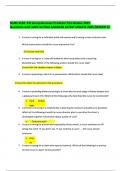 NURS 3550&colon; ATI Comprehensive Predictor First Retake 2025 Questions with 100&percnt; Verified ANSWERS LATEST UPDATE 2025 GRADED A&plus;