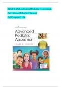 Test Bank for Advanced Pediatric Assessment&comma; 3rd Edition by Ellen M&period; Chiocca ISBN&colon; 9780826150110&vert;&vert;Complete Guide A&plus;