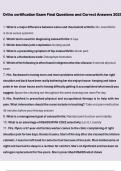 Package deal for Orthopedic Nursing Study Guide Exam Questions and Correct Answers 100&percnt; Verified 2025 Updated