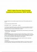 GSEC-Q&A-Practice-Test-Example Questions And Answers 100&percnt; Verified&period;
