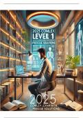 2025 COMLEX LEVEL 1 EXAM WITH PRECISE SOLUTIONS