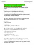 Ohio PTA Jurisprudence Exam &lpar;2025&rpar; &vert;&vert; All Questions & 100&percnt; Correct Answers