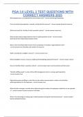 PGA 3&period;0 LEVEL 2 TEST QUESTIONS WITH CORRECT ANSWERS 2025