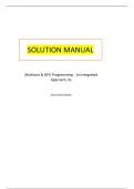 Multicore and GPU Programming&colon; An Integrated Approach&comma; Second Edition &lpar;Suppl&period; 1 of 3&comma; Instructor Solution Manual&comma; Solutions&rpar; Complete A&plus; Solutions&period;