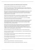 Healthcare Quality Exam Questions with Verified Solutions Rated A&plus; &lpar;Already Passed&rpar;