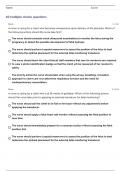 2019 MATERNAL NEWBORN PROCTORED TEST BANK VERSION 1&comma;2&comma;3&comma;4 AND 5 &lpar;V1-V5&rpar; COMPLETE VERSIONS 60 QUESTIONS AND CORRECT DETAILED ANSWERS&vert;ALREADY GARDED A&plus;