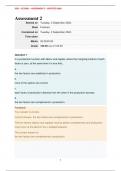 2025 - ECS2601 - ASSESSMENT 2 - QUESTIONS AND ANSWERS - SEMESTER 1