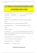 Med Cert Bundled Exams Questions and Answers 100&percnt; Pass Guaranteed &vert;Flash Sale 40&percnt; Discount Off&excl;&excl;