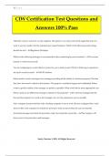 CIW Certification Test Questions and Answers 100&percnt; Pass