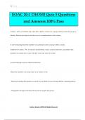 EOAC 20-1 DEOMI Quiz 5 Questions and Answers 100&percnt; Pass