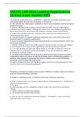 SNCOA LDR-301S Leading Organizations &lpar;Actual&rpar; Exam Verified 2025