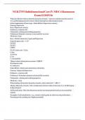 NUR 2755 Multidimensional Care IV  MDC 4  Rasmussen Exam 22 2025&sol;26  