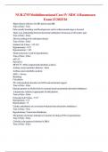 NUR 2755 Multidimensional Care IV  MDC 4  Rasmussen Exam 23 2025&sol;26 