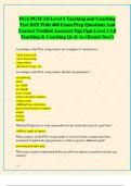 PGA PGM 3&period;0 LEVEL 3 TEST 2025 BUNDLE WITH REAL EXAM PRACTICE QUESTIONS AND CORRECT VERIFIED ANSWERS &lpar;ALL QUESTIONS&rpar;&sol; PGA PGM 3&period;0 LEVEL 1&comma; 2 & 3 PREP TEST BANK