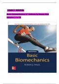 Test Bank For Basic Biomechanics 8Th Edition By Susan&comma; Chapter 1-15 Complete Guide&period;