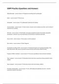 OSPP Practice Questions and Answers