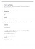 NR 661 FINAL Exam&period; 115 Questions And Answers 